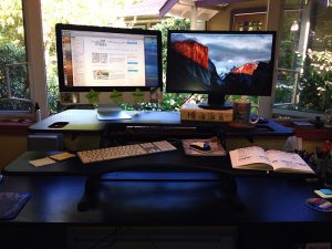 standing desk productivity