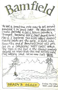 Bamfield adventures July 2012 travel journal