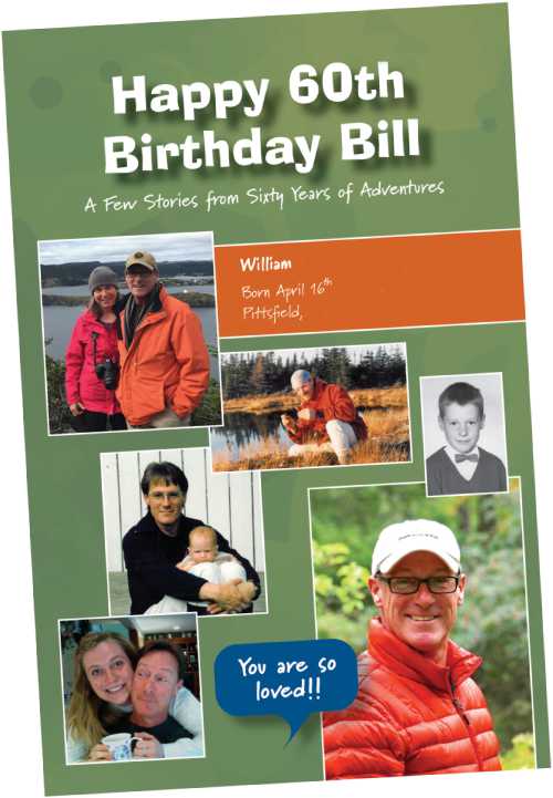 bill 60th birthday cover